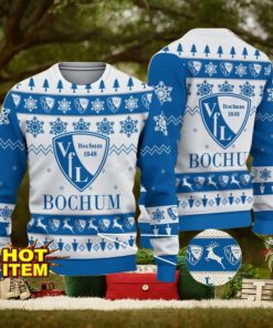 VfL Bochum Bundesliga Fans Football 3D Ugly Christmas Sweater Christmas Gift