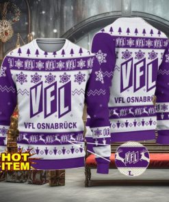 VfL Osnabruck 3D Christmas Ugly Christmas Sweater Christmas Gift Bundesliga Fans