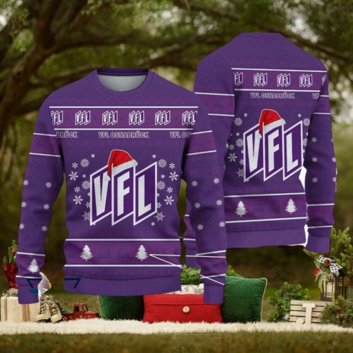 VfL Osnabruck Summer Bundesliga Logo Team Design Ugly Christmas Sweater For Fans Gift