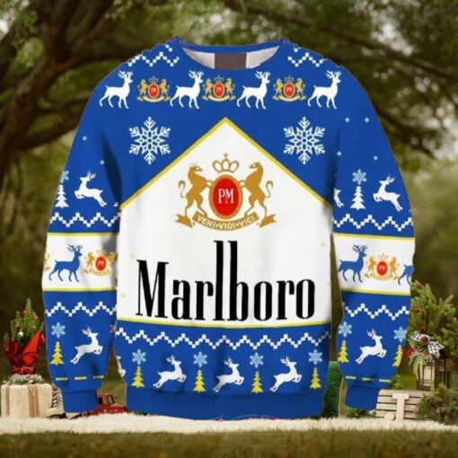 Marlboro Racing Ugly Christmas Sweater