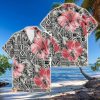 Vibrant Pink Hibiscus And Tribal Pattern Chicago White Sox Tropical Shirt