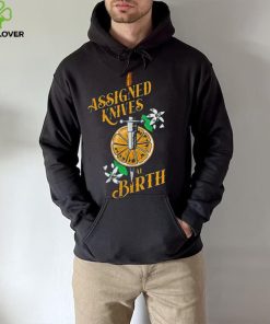 Vico Ortiz Assigned Knives At Birth T Shirt