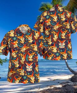 Victiny Pokemon Comfortable Hawaiian Shirt Gift For Men And Women