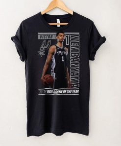 Victor Wembanyama San Antonio Spurs Fanatics Branded 2024 NBA Rookie of the Year Perimeter Shooting T Shirt