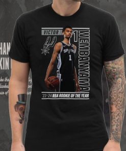 Victor Wembanyama San Antonio Spurs Fanatics Branded 2024 NBA Rookie of the Year Perimeter Shooting T Shirt