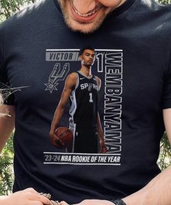 Victor Wembanyama San Antonio Spurs Fanatics Branded 2024 NBA Rookie of the Year Perimeter Shooting T Shirt