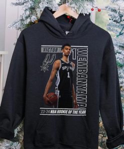 Victor Wembanyama San Antonio Spurs Fanatics Branded 2024 NBA Rookie of the Year Perimeter Shooting T Shirt