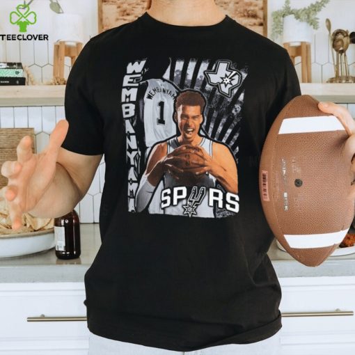 Victor Wembanyama San Antonio Spurs Stadium Essentials Player Heads Up T Shirt