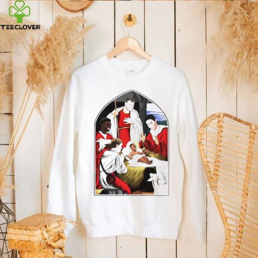 Victoria Arsenal Nativity Christmas Jumper T Shirt