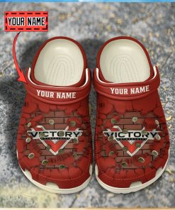 Victory Motorcycles Break Cracked Hole Design Crocs