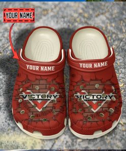 Victory Motorcycles Break Cracked Hole Design Crocs