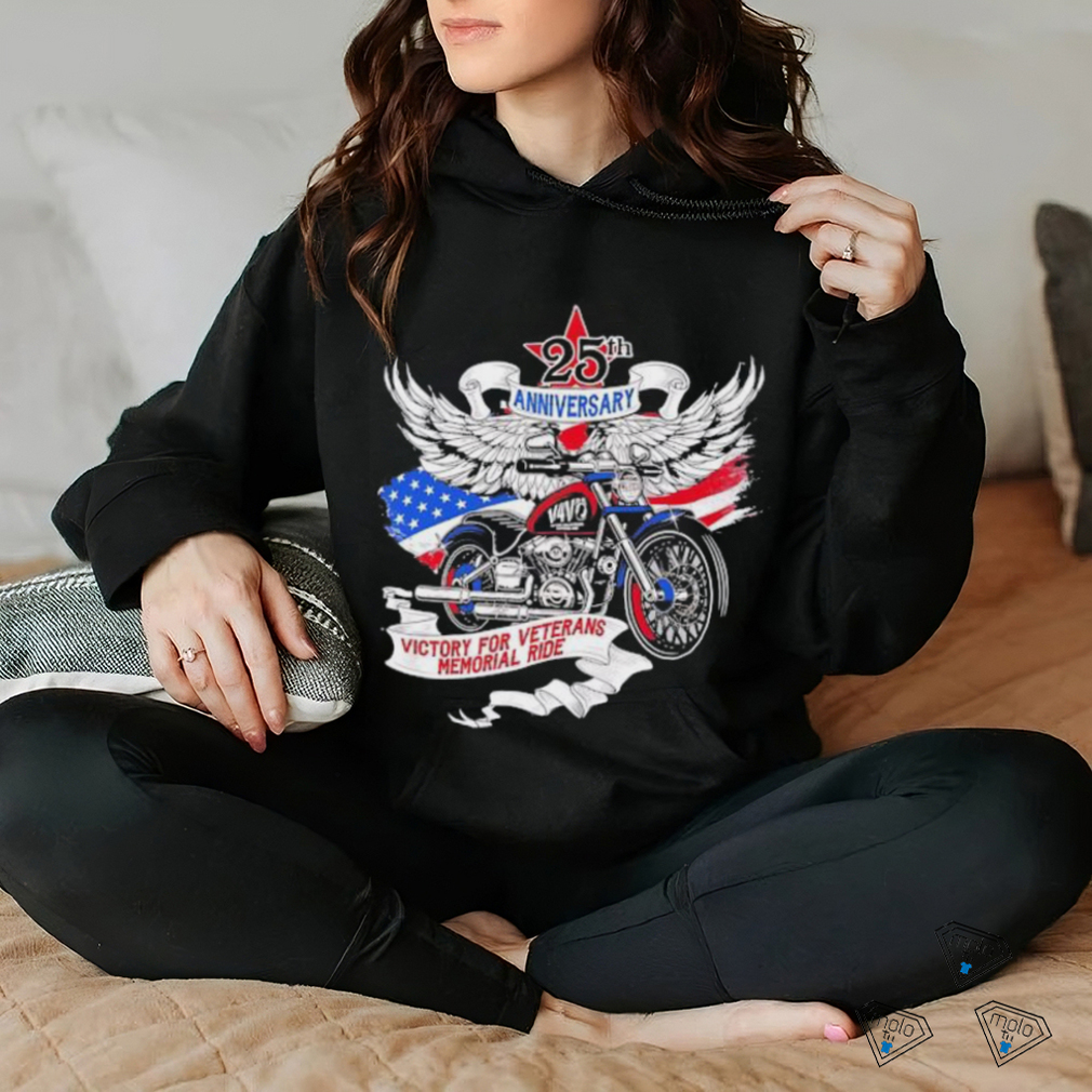 Victory for veteransmemorial ride 25th anniversary motorcycle shirt Victory for veteransmemorial ride 25th anniversary motorcycle shirt