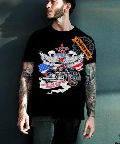 Victory for veteransmemorial ride 25th anniversary motorcycle shirt