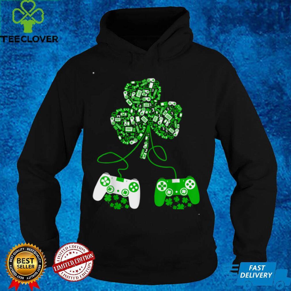 Video Game Shamrock Men Boys Kids St Patricks Day Game Lover T Shirt Video Game Shamrock Men Boys Kids St Patricks Day Game Lover T Shirt