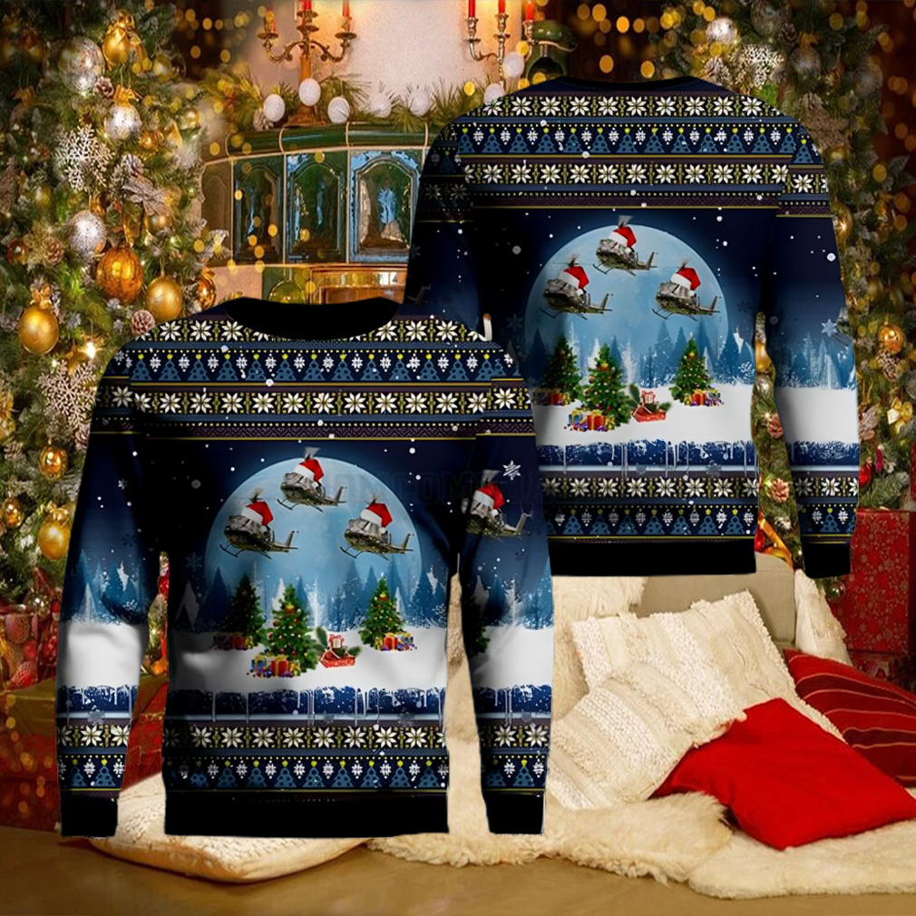 Vietnam Bell UH 1H Huey Ugly Christmas Sweater Vietnam Bell UH 1H Huey Ugly Christmas Sweater