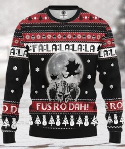 Viking Falala Fus Ro Dah Ugly Christmas Sweater