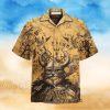 Coconut Tree Greek Pattern Tropical Hawaiian Shirt And Short