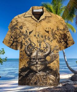 Viking Good Meows Warrior Hawaiian Shirt