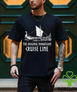 Viking Ship Cruise Line T Shirt Odin And Valhalla T Shirt