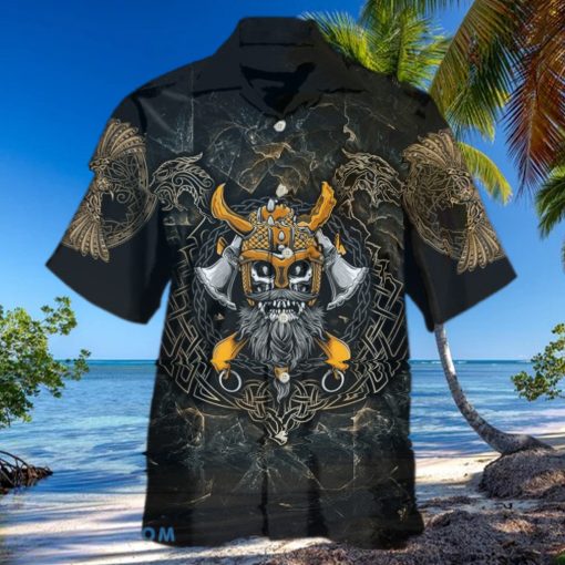 Viking Skull King Darkness 3D Hawaiian Shirt For Men And Women Gift