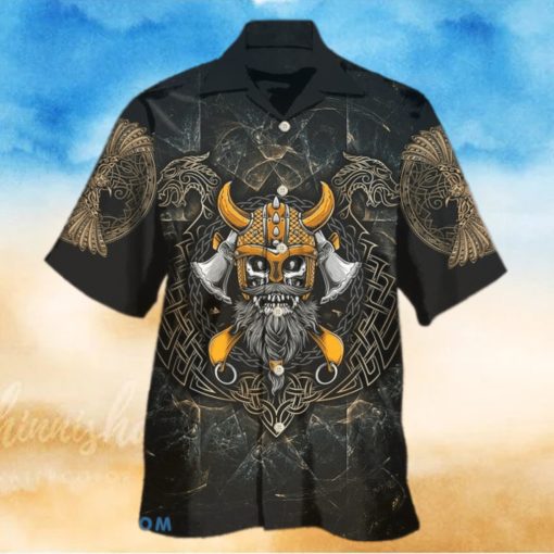 Viking Skull King Darkness 3D Hawaiian Shirt For Men And Women Gift