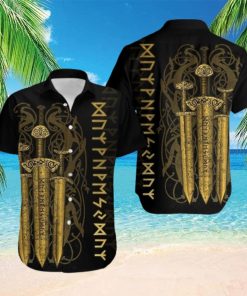 Viking Sword Hawaiian Shirt