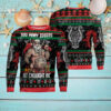 Viking Warrior Sleigh Fa la la la Valhalla la Ugly Christmas Sweater