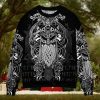 Viking Victory Life Black Style Ugly Christmas Sweater