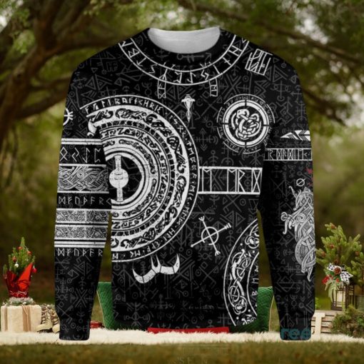 Viking Warrior’s Tattoo Ugly Christmas Sweater