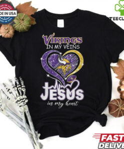 Viking in my veins jesus in my heart shirt