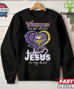 Viking in my veins jesus in my heart shirt