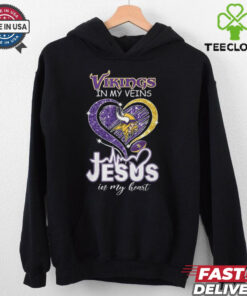 Viking in my veins jesus in my heart shirt