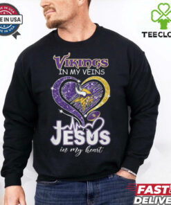 Viking in my veins jesus in my heart shirt