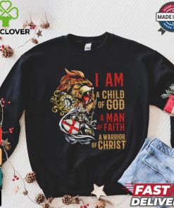 Viking lion I am a child of god a man of faith a warrior of Christ shirt 1 Viking lion I am a child of god a man of faith a warrior of Christ shirt