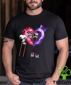 Vikings Shirt Snoopy Painting Heart Twins Minnesota Vikings T Shirt