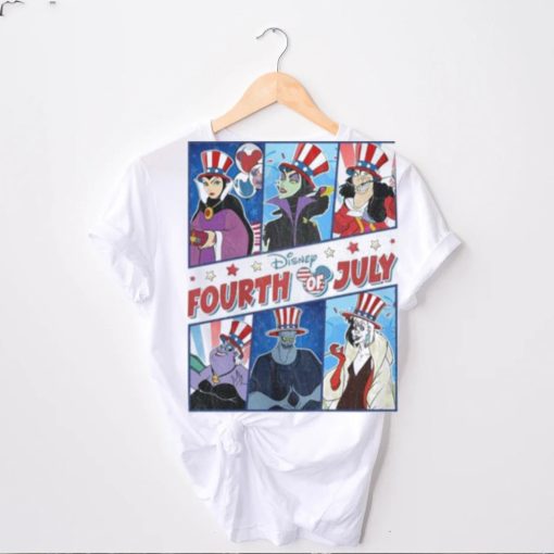 Villains Fourth Of July American Independence Day Chillin Like A Villain Shirt