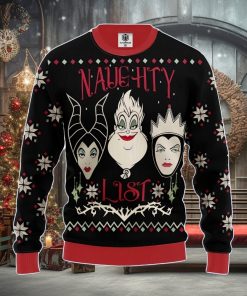 Villains Naughty Ugly Christmas Sweater Amazing Gift Men And Women Christmas Gift