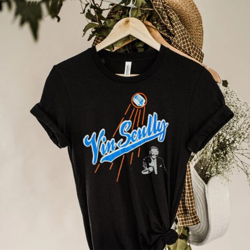 Vin Scully 2022 Los Angeles Dodgers Thank You T Shirt