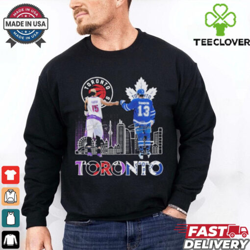 Vince Carter And Mats Sundin Toronto Sports Teams Shirt