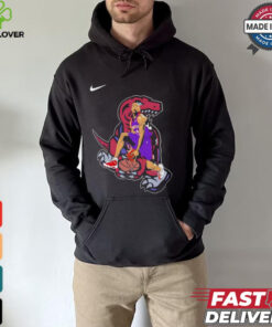 Vince Carter Dunk Toronto Raptors Nike logo shirt