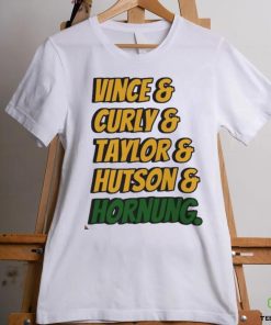 Vince, Curly, Taylor, Hutson And Hornung Legends Of Green Bay Packers Shirt