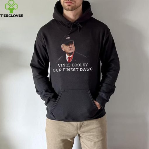Vince Dooley our finest dawg Georgia Football coach t shirt