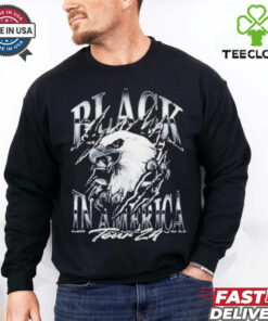 Vince Staples Black in America Eagle Tour 24 retro shirt 1 Vince Staples Black in America Eagle Tour 24 retro shirt