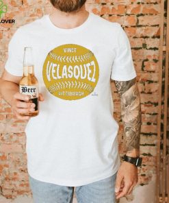 Vince Velasquez Pittsburgh Baseball WHT Shirt 2 Vince Velasquez Pittsburgh Baseball WHT Shirt