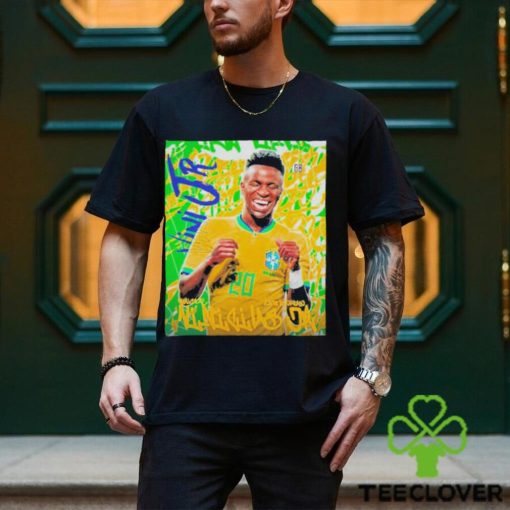 Vinicius Jr Brazil Football hoodie, sweater, longsleeve, shirt v-neck, t-shirt