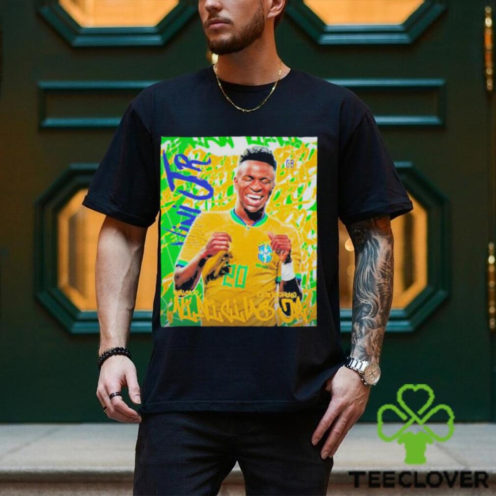 Vinicius Jr Brazil Football shirt, hoodie, sweater, long sleeve and tank top