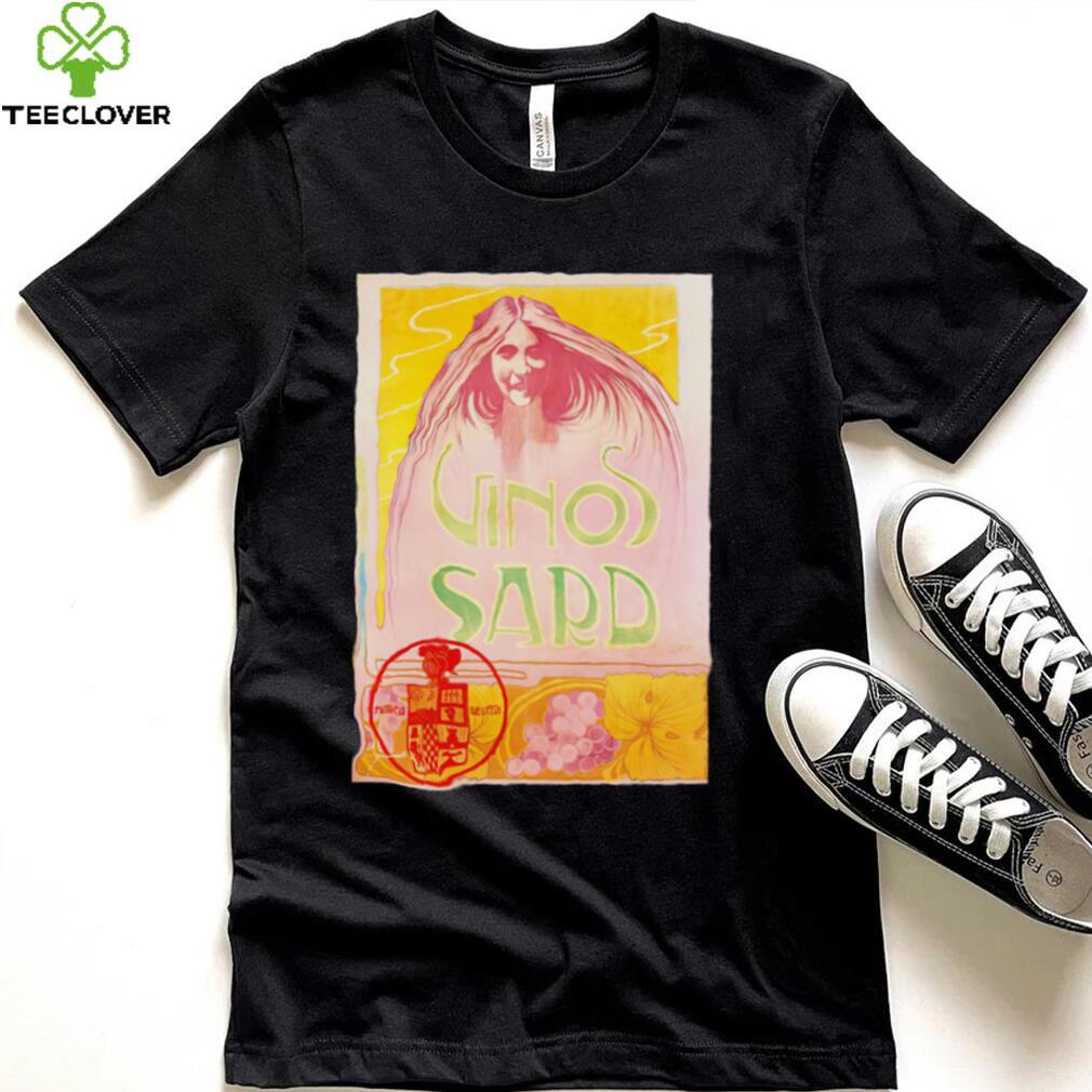 Vinos Sard Nouveau Illustration retro shirt Vinos Sard Nouveau Illustration retro shirt