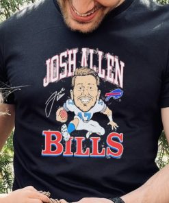 Vintage 17 Josh Allen Buffalo Bills Signature Shirt