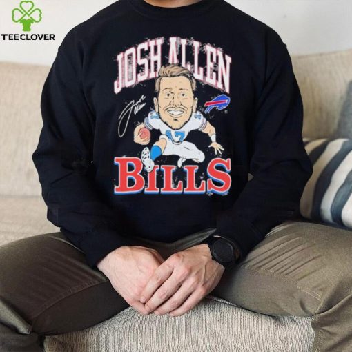 Vintage 17 Josh Allen Buffalo Bills Signature Shirt