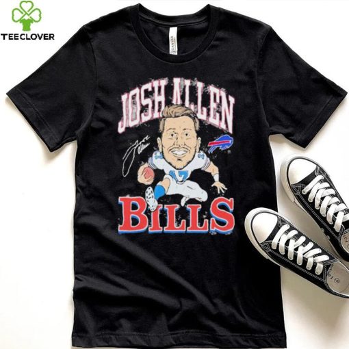 Vintage 17 Josh Allen Buffalo Bills Signature Shirt